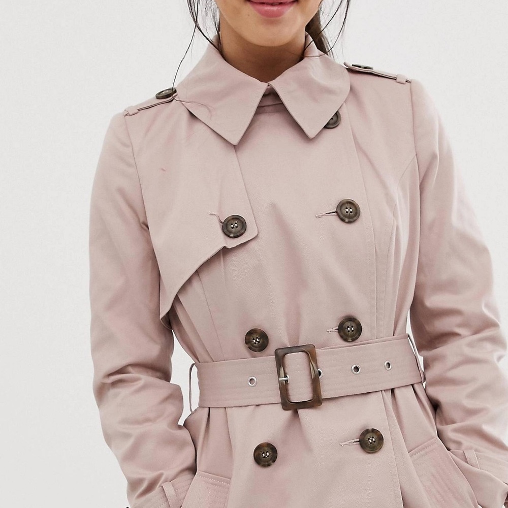 Asos petite trench coat